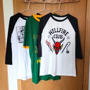 3 FOR 1 Stranger Things Shirts